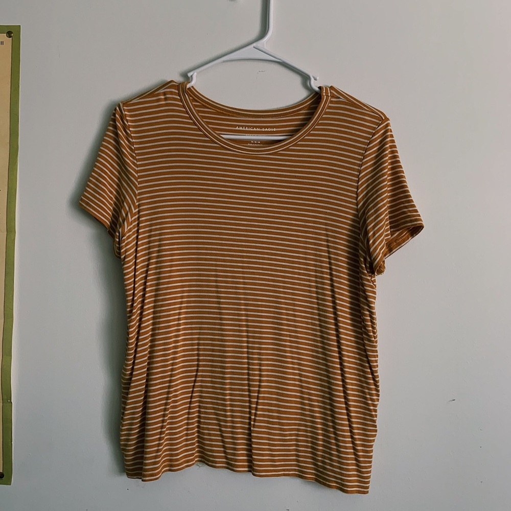 American Eagle Striped T-Shirt